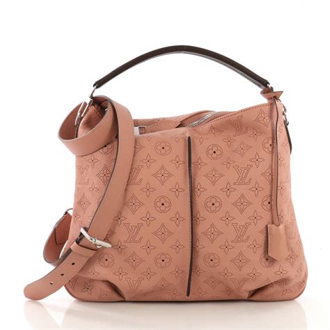 louis vuitton pink leather|Louis Vuitton leather tote.